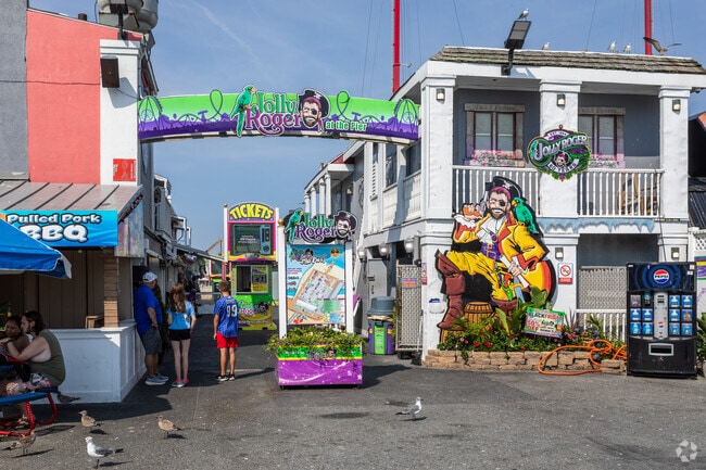 Enjoy the games & rides at Jolly Roger minutes from West Ocean City.