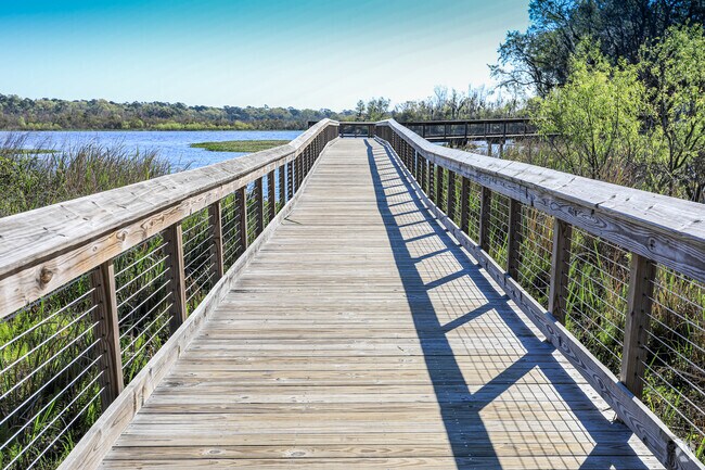 Residents can head to Bettis Boat Landing for views of the Goose Creek waterways.