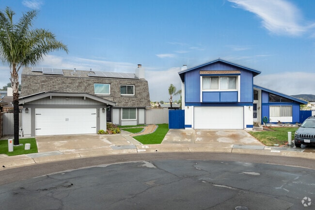 San Carlos homes are unique with different styles and colors.