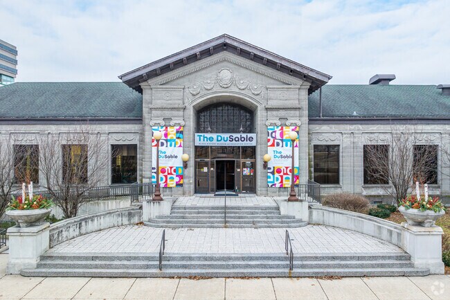 The DuSable Museum of African American Culture is a celebrated museum in Washington Park.