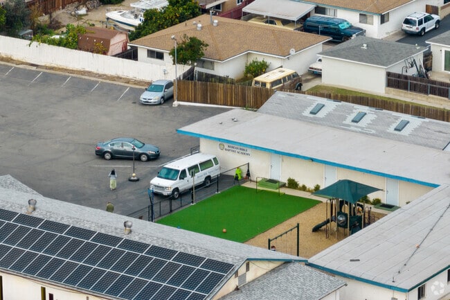 A look at the playground at Berean Bible Baptist Academy.