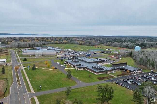 Ashland High School is located adjacent to Northwood Technical College.