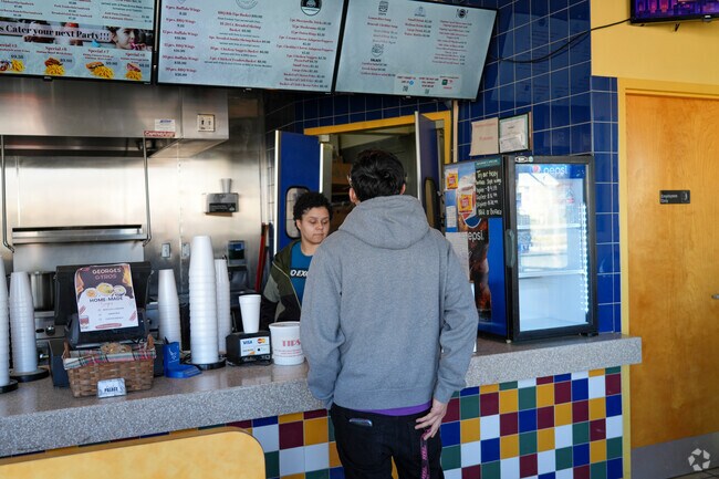 Stop in at Georges Gyros for authentic Greek Gyros and more.