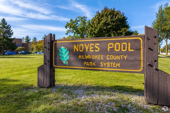 Noyes Park is the community gathering space with various amenities.
