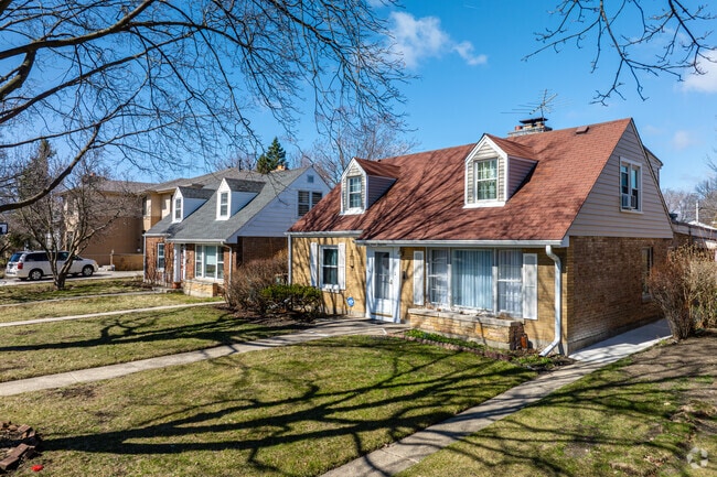 Cape cods add a charming touch to Lincolnwood's neighborhood streets.