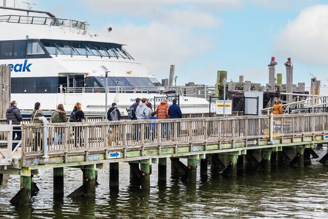 Ferries to New York City are within walking distance from downtown Atlantic Highlands.