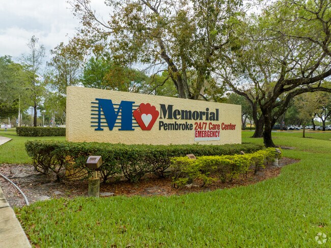 Memorial Pembroke 24/7 Care Center is open to treat and cure residents in Lakeside South.