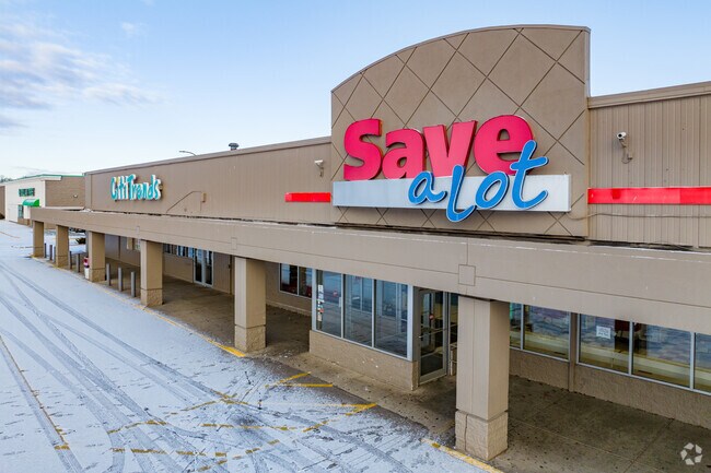 Lagrange offers a local Save A Lot grocery for residents' everyday pantry needs.