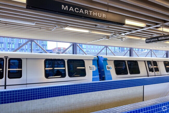 McArthur BART Station provides public transportation to the Temecula community.