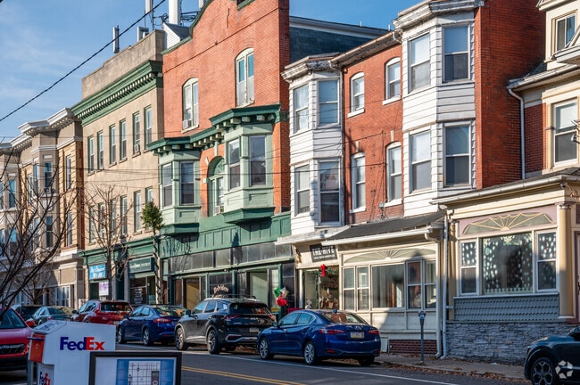 Downtown Nazareth offers a walkable main street just minutes from Upper Nazareth Township.