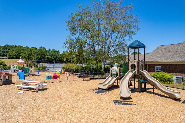 Your young students will love outdoor activities at Hampton First Baptist Academy.