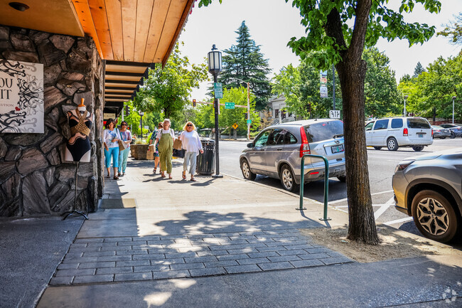 Main Street near Croman Mill is full of tasty restaurants.
