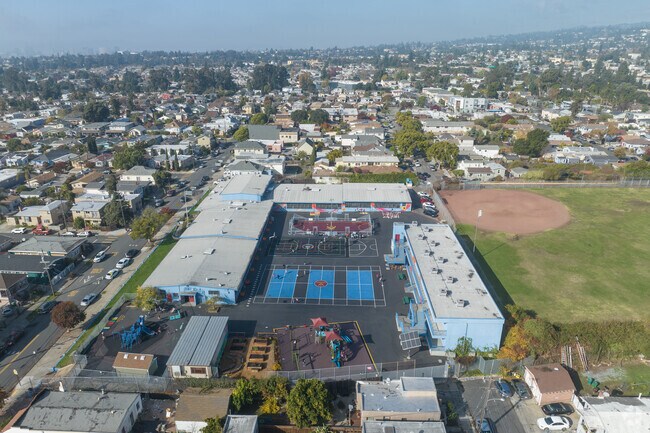 There are about 350 students at Allendale Elementary School in Oakland.