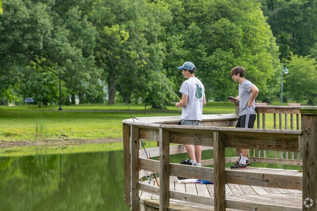 Thurman Hutchins Park offer Riverwood residents an afternoon of fishing in the pond.