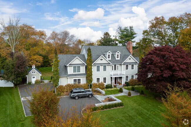 This upscale colonial resides in Westover.