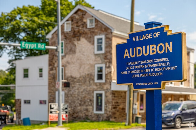 Audubon was named after noted author and artist John James Audubon.