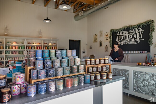 Find unique household items at Downtown Apothecary located near Wolf Creek.