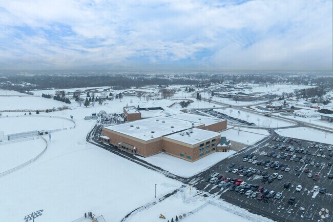 Wrightstown High School is located conveniently for residents.