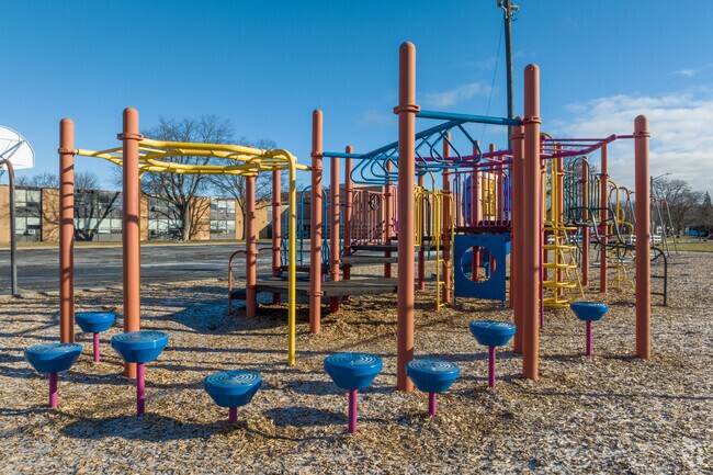 Playscape at St. Isaac Jogues Elementary School.
