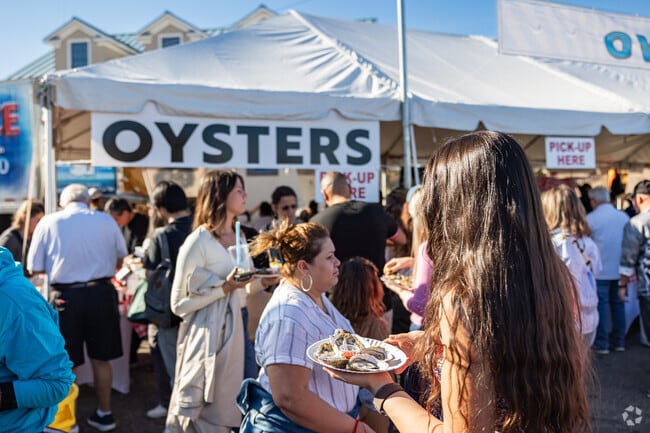 Enjoy local oysters at the annual Oyster Festival on the border of Mill Neck and Oyster Bay.