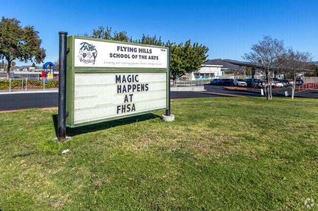 The Flying Hills Elementary School in El Cajon.