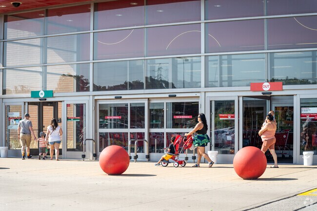 Residents frequent Target in Swansea, just minutes away from Pottersville, for shopping needs.