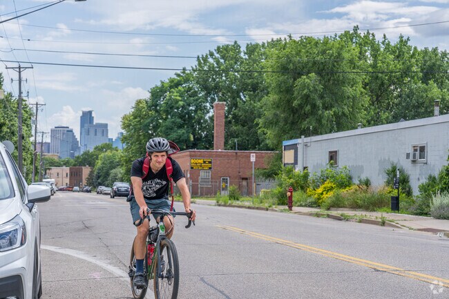 The Marshall Terrace neighborhood is bike friendly.