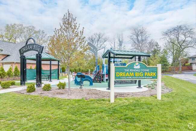 Residents of Ishnala can enjoy a nice day in Kendall Coyne Dream Park.