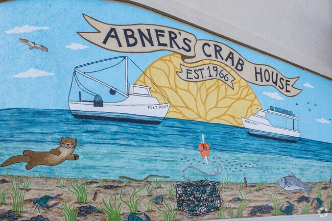 Savor the flavors of the Chesapeake at Abner Crab House, Chesapeake Beach's seafood haven.