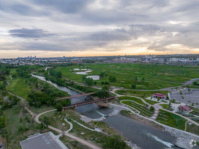 River Run Park and Broken Tee Golf course in south Sheridan