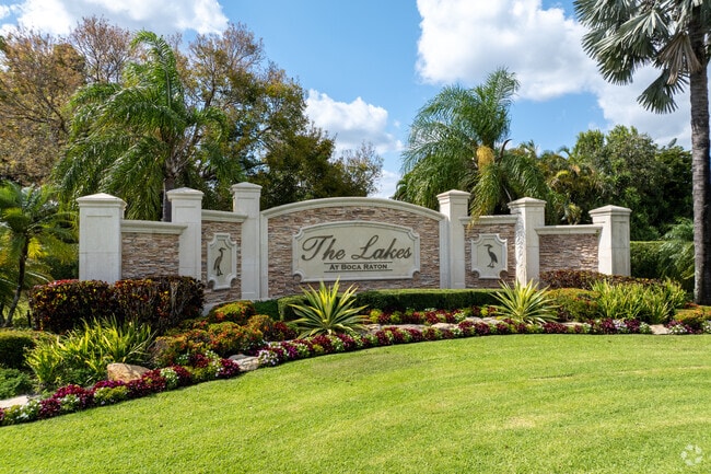 The Lakes at Boca Raton is one of West Boca's planned communities with built-in recreation.
