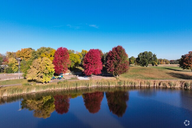Hidden Valley Park has picturesque pond views.