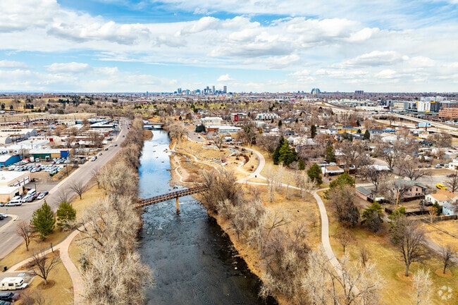 College View-South Platte's Grant Frontier Park brings nature close to this urban neighborhood.