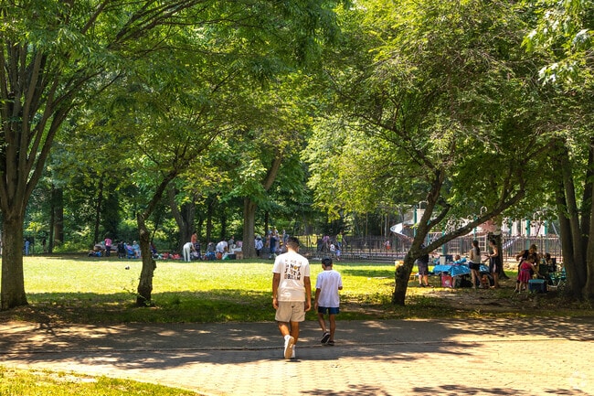 There's plenty of shady spots in Douglaston's Alley Pond Park to picinc with friends and family.
