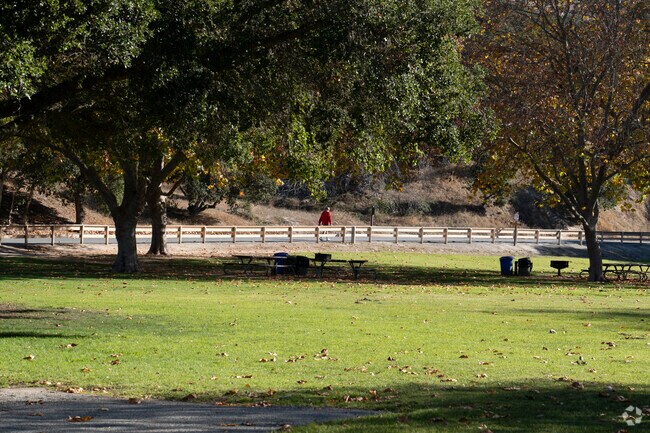 There are paved walking trails in Toro County Park.