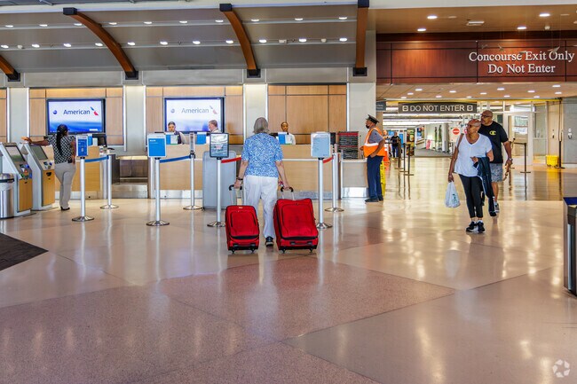 Residents of Random Woods connect to the world via Piedmont Triad International Airport.
