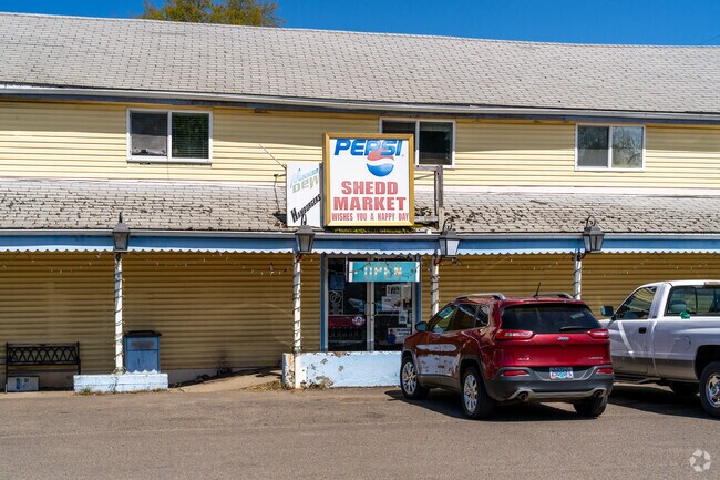 Shedd Market offers a variety of light grocery shopping as well as a deli for hot food.