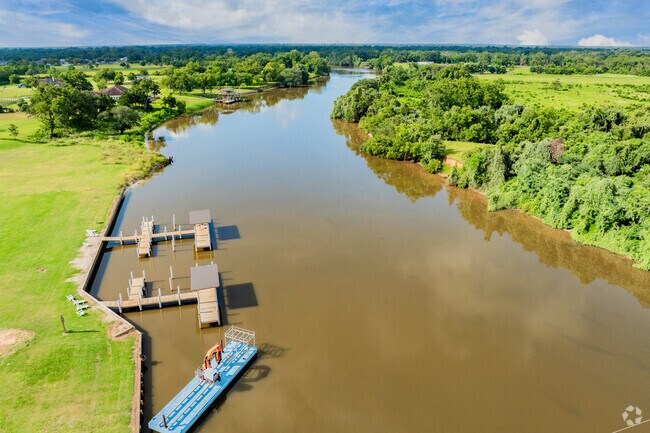 Residents of Brazoria can spend a day on the San Bernard River.