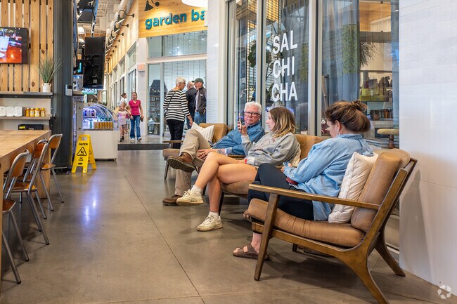 The Market is perfect for both family outings and stylish weekend get-togethers.