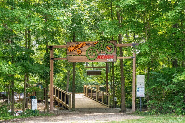 The children of Worthington Green enjoy spending time at Gators Bike Park.