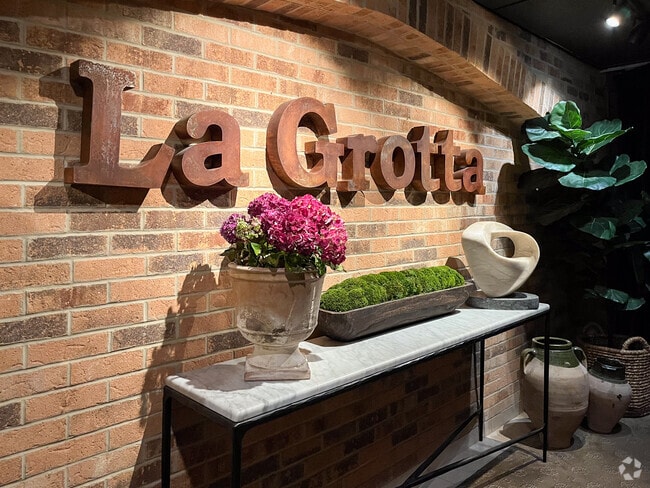 Dine at award-winning La Grotta for an elegant night out in Peachtree Heights West.