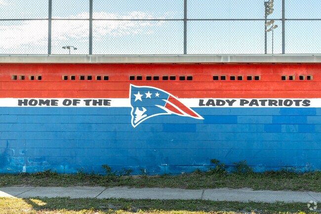 The Patriots are the Pinellas Park High School's Mascot.