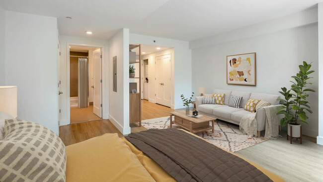Studio with Hard Surface Flooring