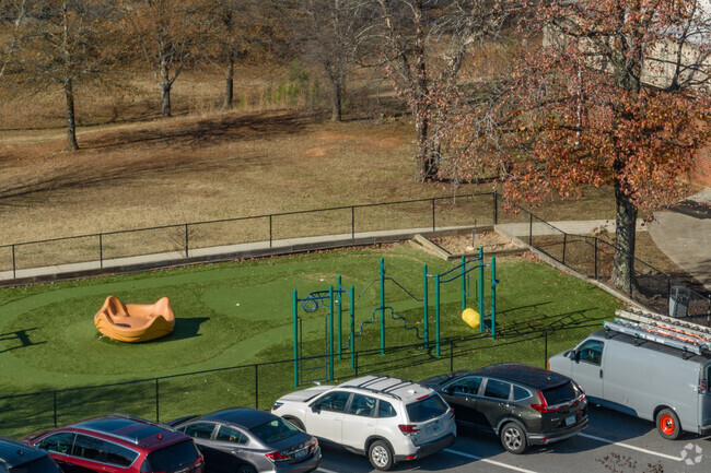 Carman Adventist School has a playground for kids to enjoy.
