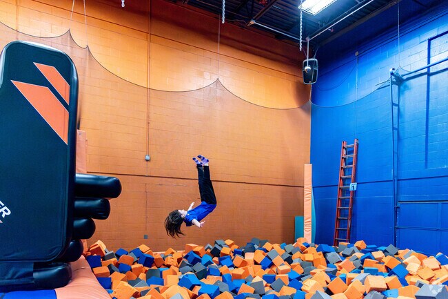 Jump into the giant foam at Skyzone in the Lawrence neighborhood.