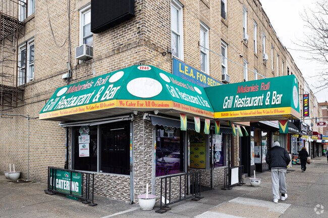 Melanie's Roti House is a great place to eat West Indian cuisine.
