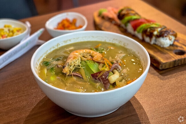 Koshi Korean restaurant in Clinton Estates is located inside the Saraga grocery store.