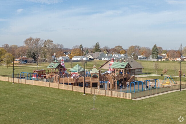 Kenosha's Dream Playground is a favorite for many families.