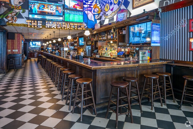 Madhatter is a bar and restaurant in Dupont Circle.