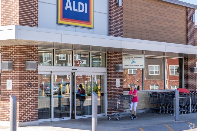 Aldi is another convenient grocery option for Jackson Hills residents.